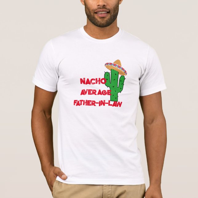 T-shirt Humour de beau-père, drôle de beau-père (Devant)
