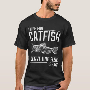 T-shirt Humour de bruits de chats de chats de chats de pê