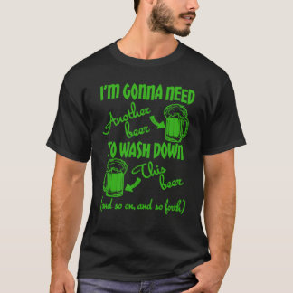 T-shirt Humour de buveurs de bière