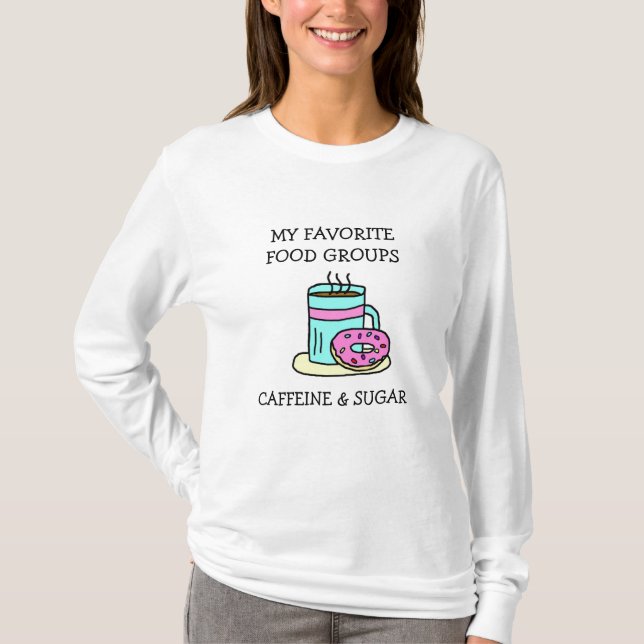 T-shirt Humour de café drôle (Devant)