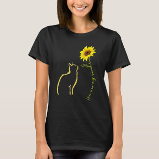 T-shirt Humour de chat - Tu es mon soleil - Meilleure idée