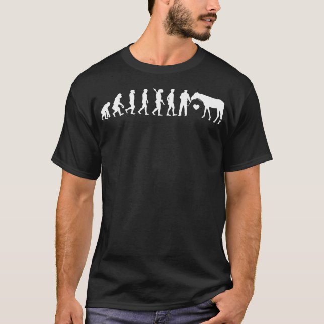 T-shirt Humour de chevaux (Devant)