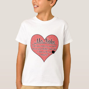 T-shirt Humour de chien d'empreintes de pattes de McNab