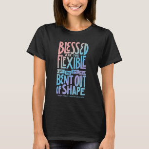 T-shirt Humour De Citation Eds Dit Heureux Sont Les F Flex