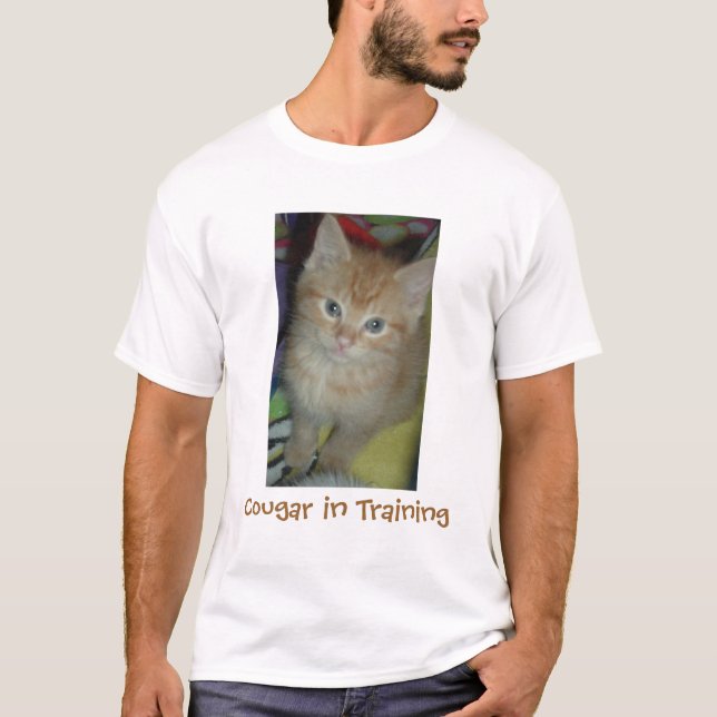 T-shirt Humour de cougar (Devant)