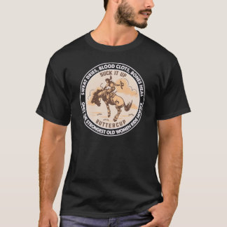 T-shirt Humour de cowgirl senior uniquementLes femmes âgée