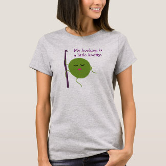 T-shirt Humour de crochet