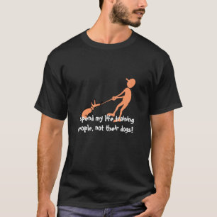 T-shirt humour de formation de chien