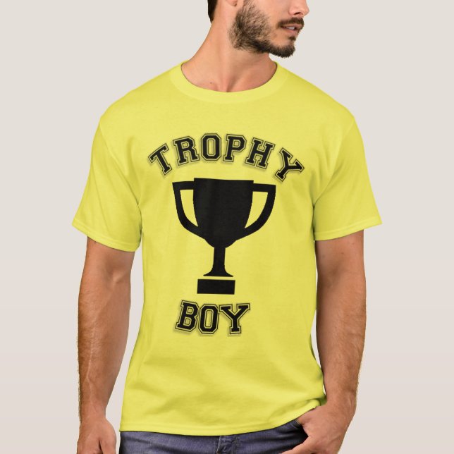 T-SHIRT HUMOUR DE GARÇON TROPHÉE (Devant)