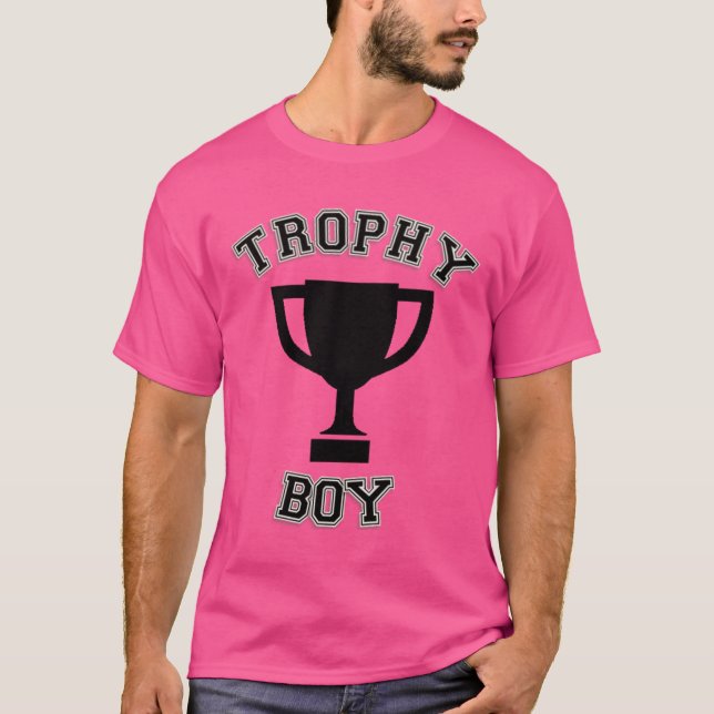 T-SHIRT HUMOUR DE GARÇON TROPHEE (Devant)