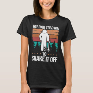 T-shirt Humour de guerrier de jeton brisé Récupération 