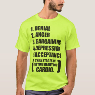 T-shirt Humour de gym - Cardio