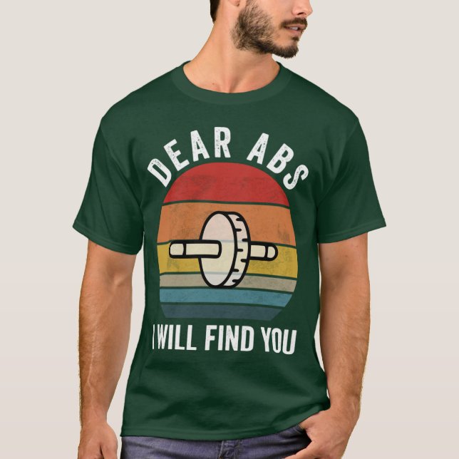 T-shirt Humour de gym vintage (Devant)