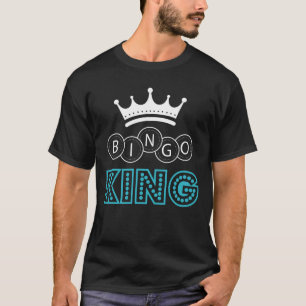 T-shirt Humour de jeu de Bingo King Witty