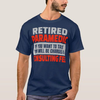T-shirt Humour de la partie de retraite de Paredic Funny