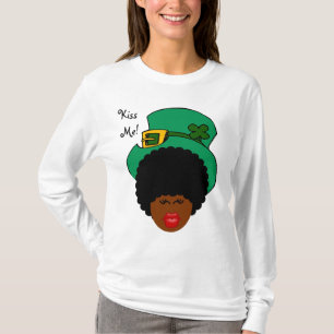 T-shirt Humour de la Saint Patrick : Embrasse-moi. Je suis