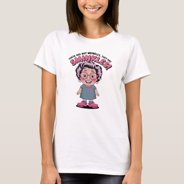 T-shirt Humour de la vieillesse (Devant)