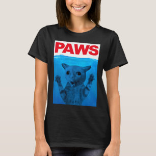 T-shirt Humour de mème de chat de pattes Funny Kitty Lover
