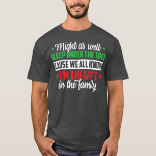 T-shirt Humour de Noël Hommes Femmes Favoris Personne Funn