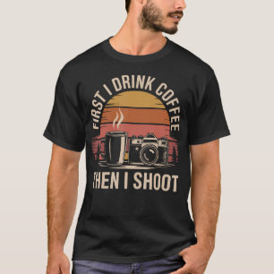 T-shirt Humour de photographie Appareil photo Pour photogr