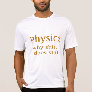 T-shirt humour de physique