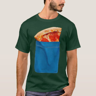 T-shirt Humour de poche à pizza tendance 33495680