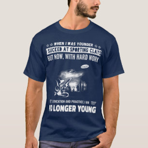 T-shirt Humour de privation drôle S Nouveauté Clay sportif
