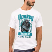 Humour de programmeur sur le singe qui tape du cod