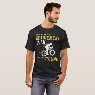 T-shirt Humour de recyclage Graphi de bicyclette drôle de