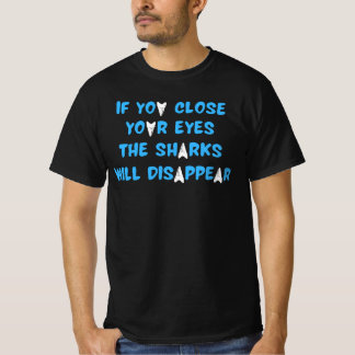 T-shirt Humour de requins. Humour de plongée. Drôle À Dire