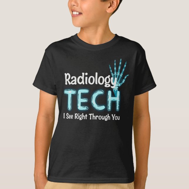 T-shirt Humour de technicien en radiologie X Ray (Devant)