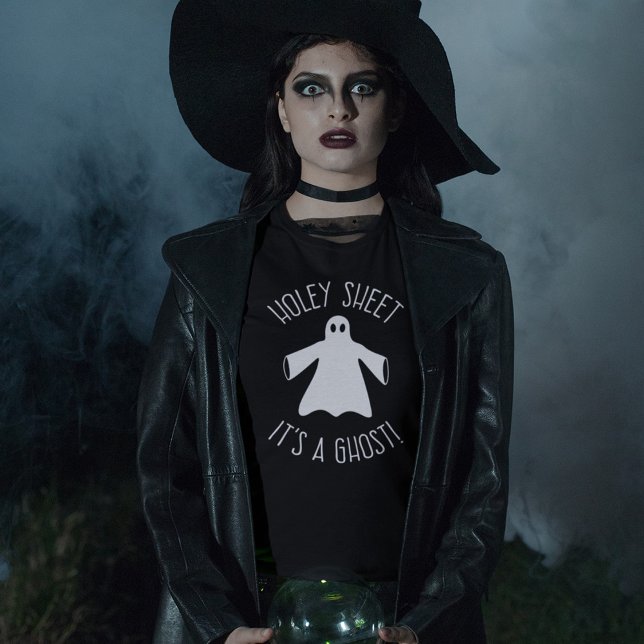 T-shirt Humour d'Halloween. Holey Sheet C'est un f (Créateur téléchargé)