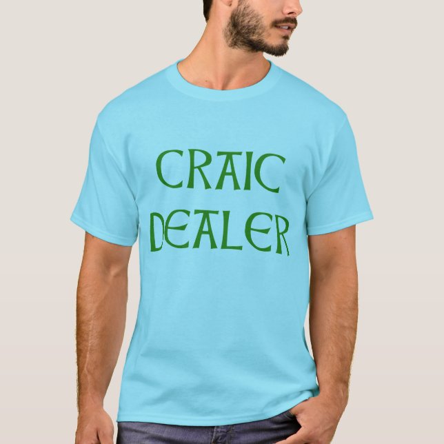 T-shirt Humour d'Irlandais de MARCHAND de CRAIC (Devant)