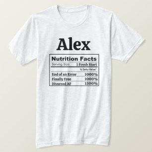 T-shirt Humour Divorcé AF Drôle Nouvellement Célibataire E