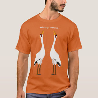 T-shirt Humour d'oiseaux de la grue blanche de whop  TShir