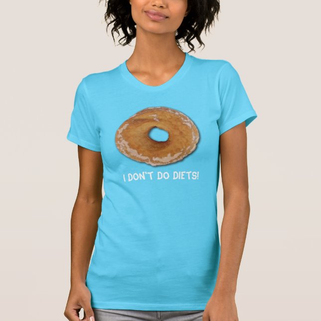 T-shirt humour DONUT FUN, (Devant)