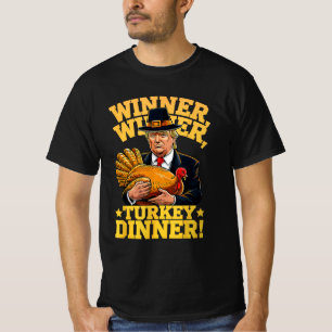 T-shirt Humour Drôle Trump Gagnant Dîner Turquie