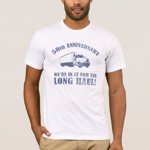 T-shirt humour du 50e anniversaire (Long Haul)