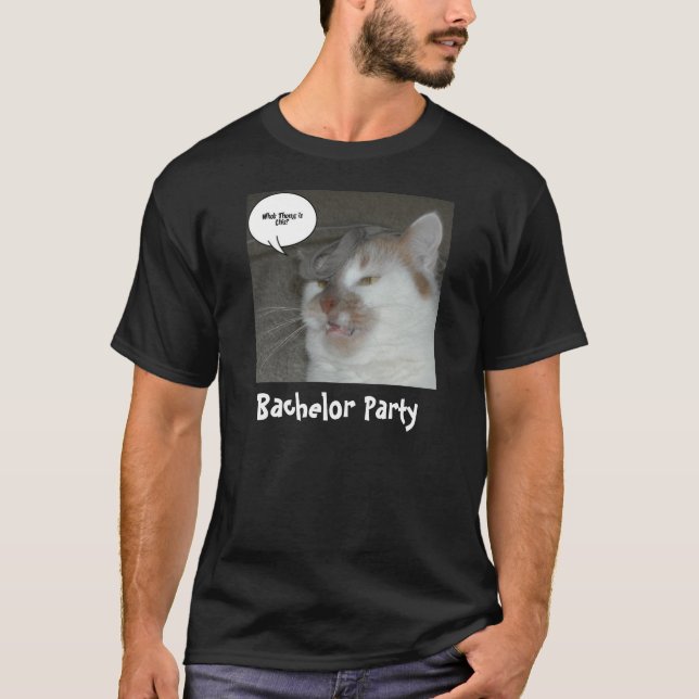 T-shirt Humour du Bachelor Party (Devant)