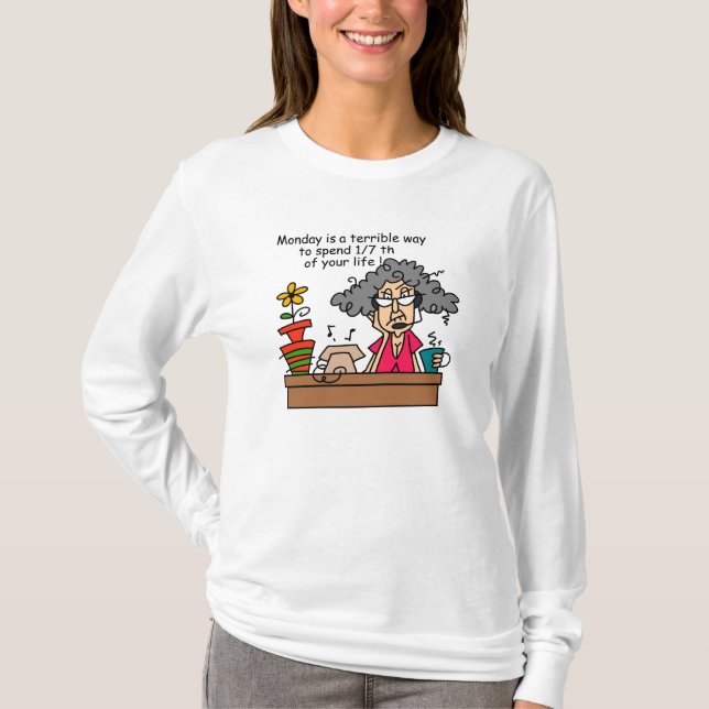 T-shirt Humour du lundi (Devant)