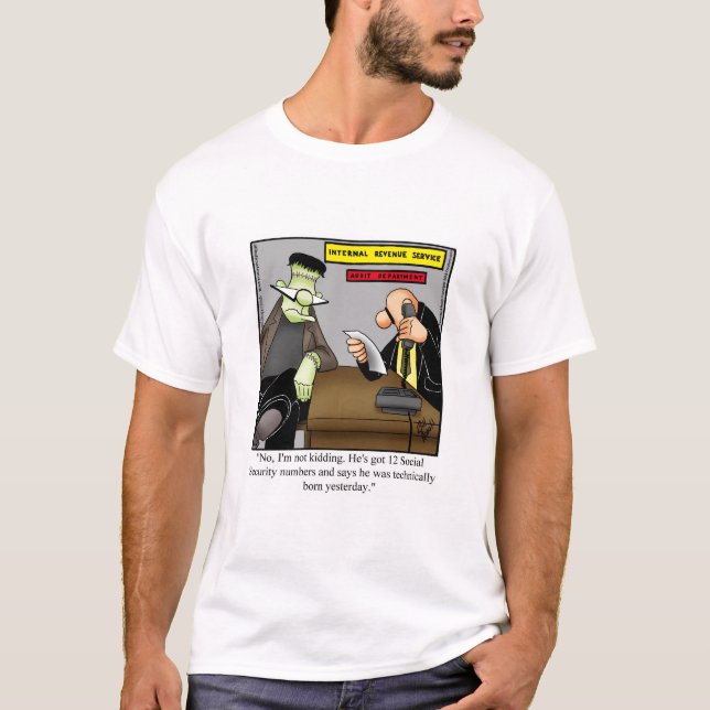 T-shirt Humour du service du revenu interne (Devant)