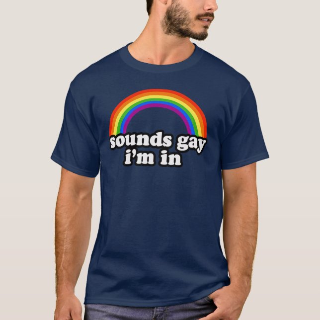 T-shirt Humour gay (Devant)