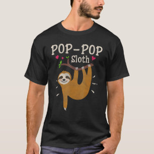 T-shirt Humour Graphique Mens Zoo Animal Pop-Pop