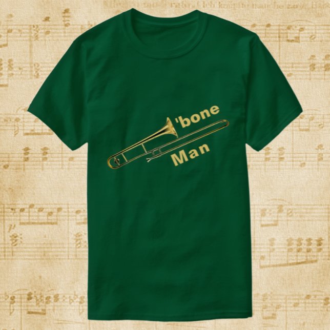 T-shirt Humour homme Trombone (Créateur téléchargé)