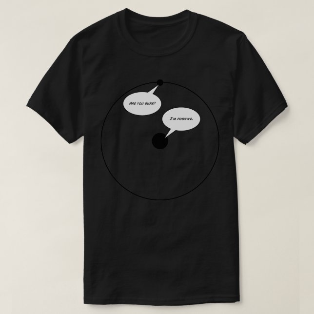T-shirt Humour hydrogène (Design devant)