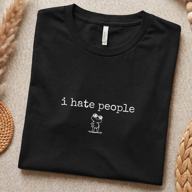 T-shirt Humour Introverti Antisocial Simple (Créateur téléchargé)