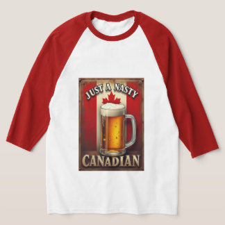 T-shirt Humour manches trois-quarts