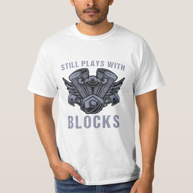 T-shirt Humour mécanique du moteur amusant pour la réparat (Devant)