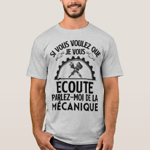 T-shirt Humour mécanique mécano 2