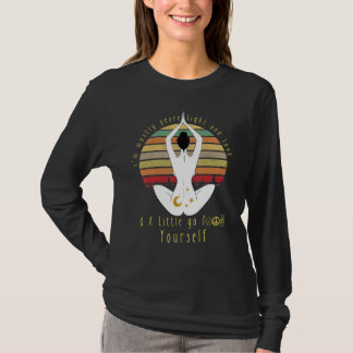 T-shirt Humour Namaste de yoga
